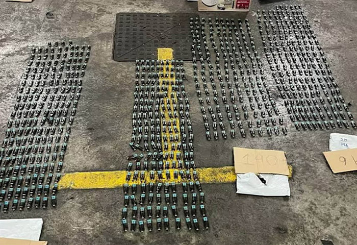 Etomidate vape pods seized at Woodlands Singapore